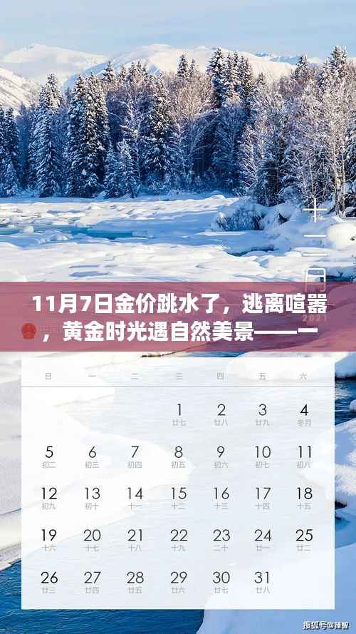 黄金之旅，探寻内心平静与自然的交响乐章——黄金价跳水后的心灵之旅