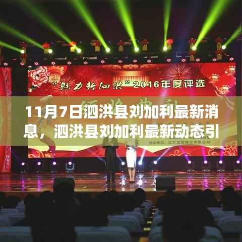 泗洪县刘加利最新动态引发的深思,个人观点分析