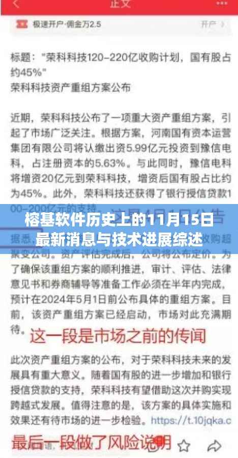 榕基软件历史上的11月15日最新消息与技术进展综述