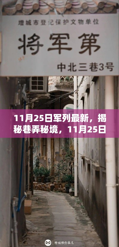 揭秘巷弄秘境,11月25日军列新发现——小巷深处的特色小店探索之旅