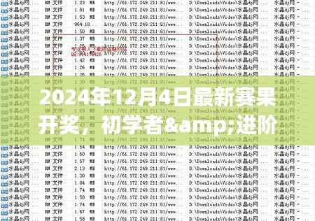 2024年12月4日赛果开奖全程详解,从初学者到进阶用户的必备指南