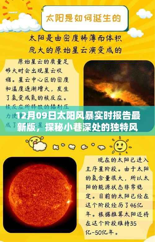 太阳风暴下的惊喜小店,实时报告与小巷深处的独特风味探索