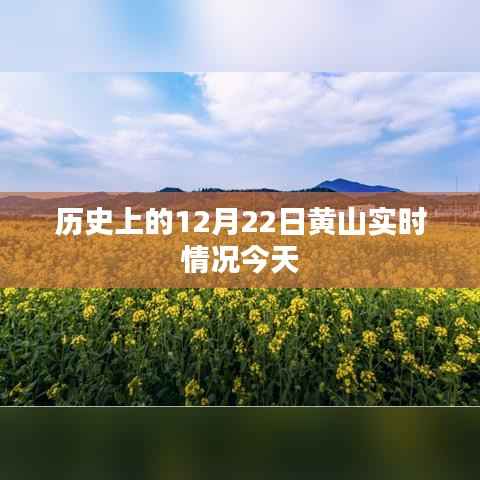 黄山今日实时情况回顾,历史性的12月22日