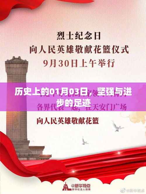 历史上的1月3日,坚强与进步的印记