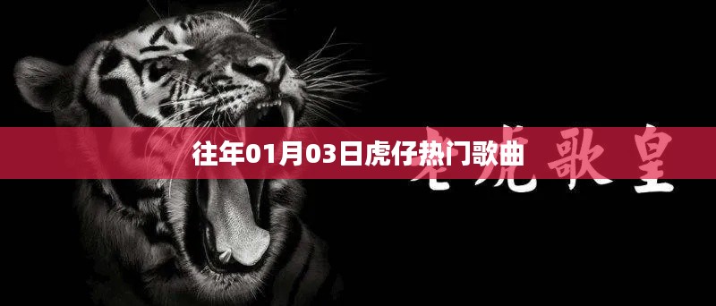 虎仔历年热门歌曲回顾,元旦新曲回顾