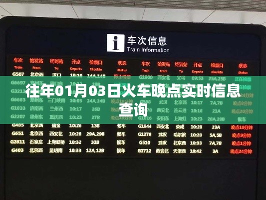 历年火车实时晚点查询系统