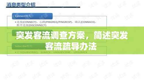 突发客流调查方案,简述突发客流疏导办法