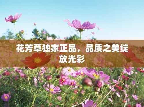 花芳草独家正品,品质之美绽放光彩