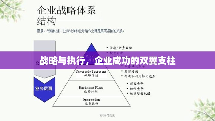 战略与执行,企业成功的双翼支柱
