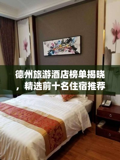 德州旅游酒店榜单揭晓,精选前十名住宿推荐!
